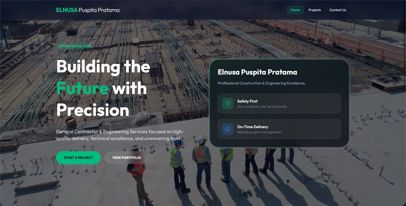Elnusa Company Profile - Slide 1